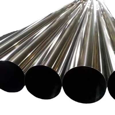 317L 2B স্টেইনলেস স্টীল পাইপ ভিতরে ব্যাস 0.5mm-2mm স্টেইনলেস স্টীল পাইপ টিউব বৃত্তাকার seamed